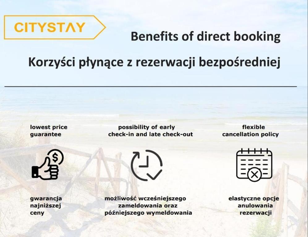 Citystay Nadmorski Apartament Marina Primore Karawela Gdansk Exterior photo